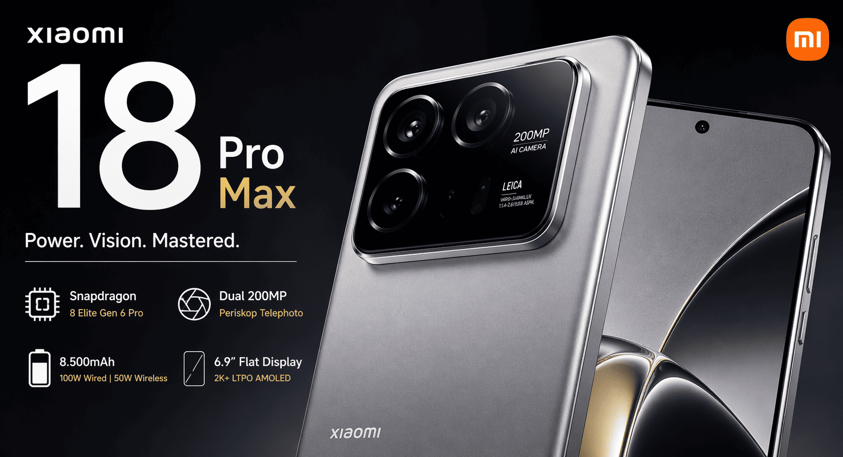 Xiaomi 18 Pro Max Bocor: Pakai Snapdragon 8 Elite Gen 6 Pro, Kamera 200MP Ganda Siap Guncang Pasar
